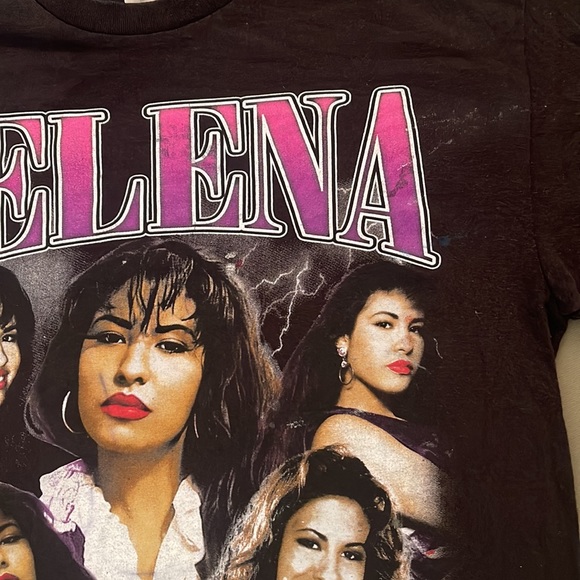 SELENA  T Shirt  black color size MEDIUM - Picture 3 of 9